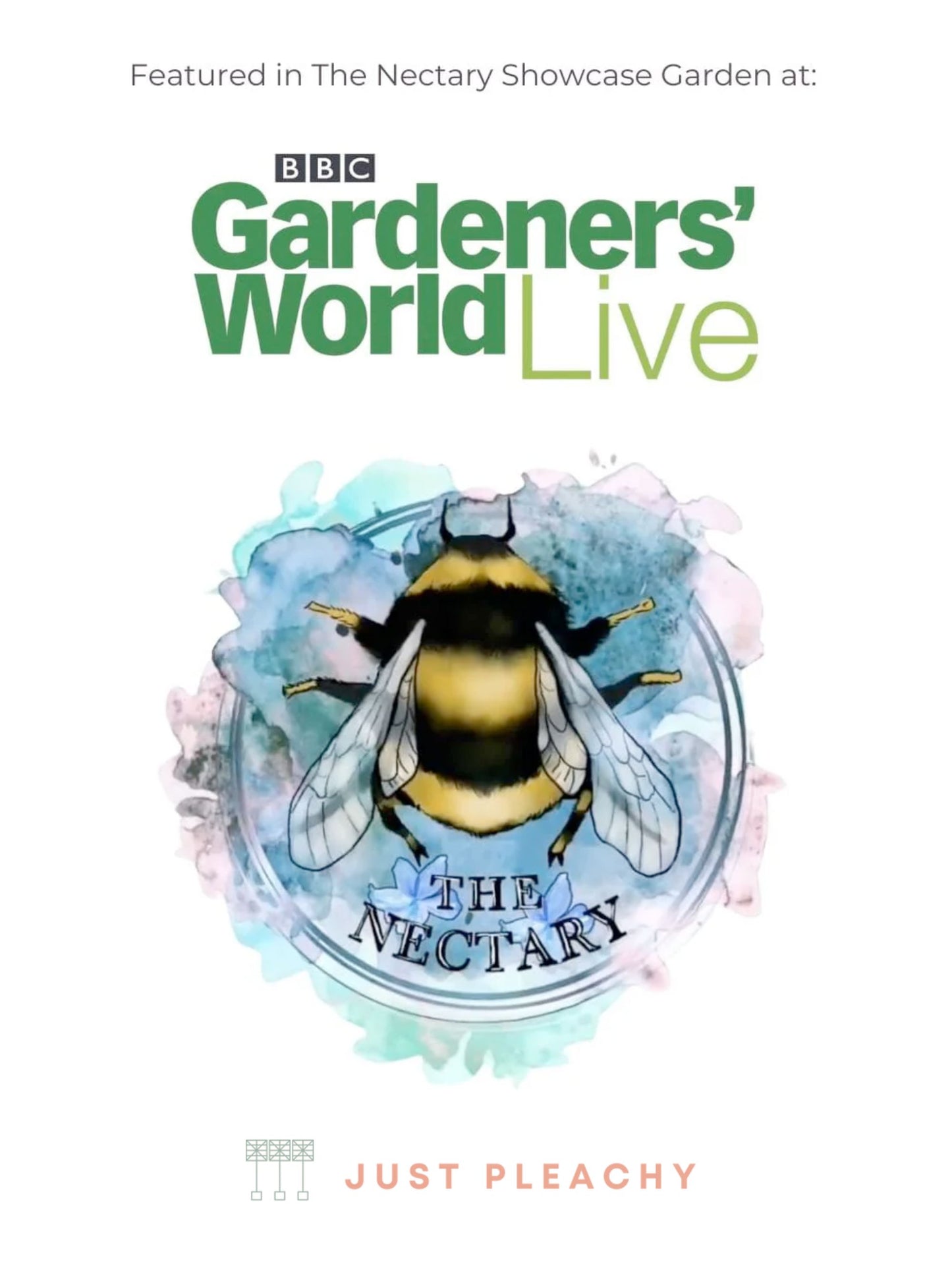 Featured in the Silver Merit award-winning The Nectary at BBC Gardeners’ World Live