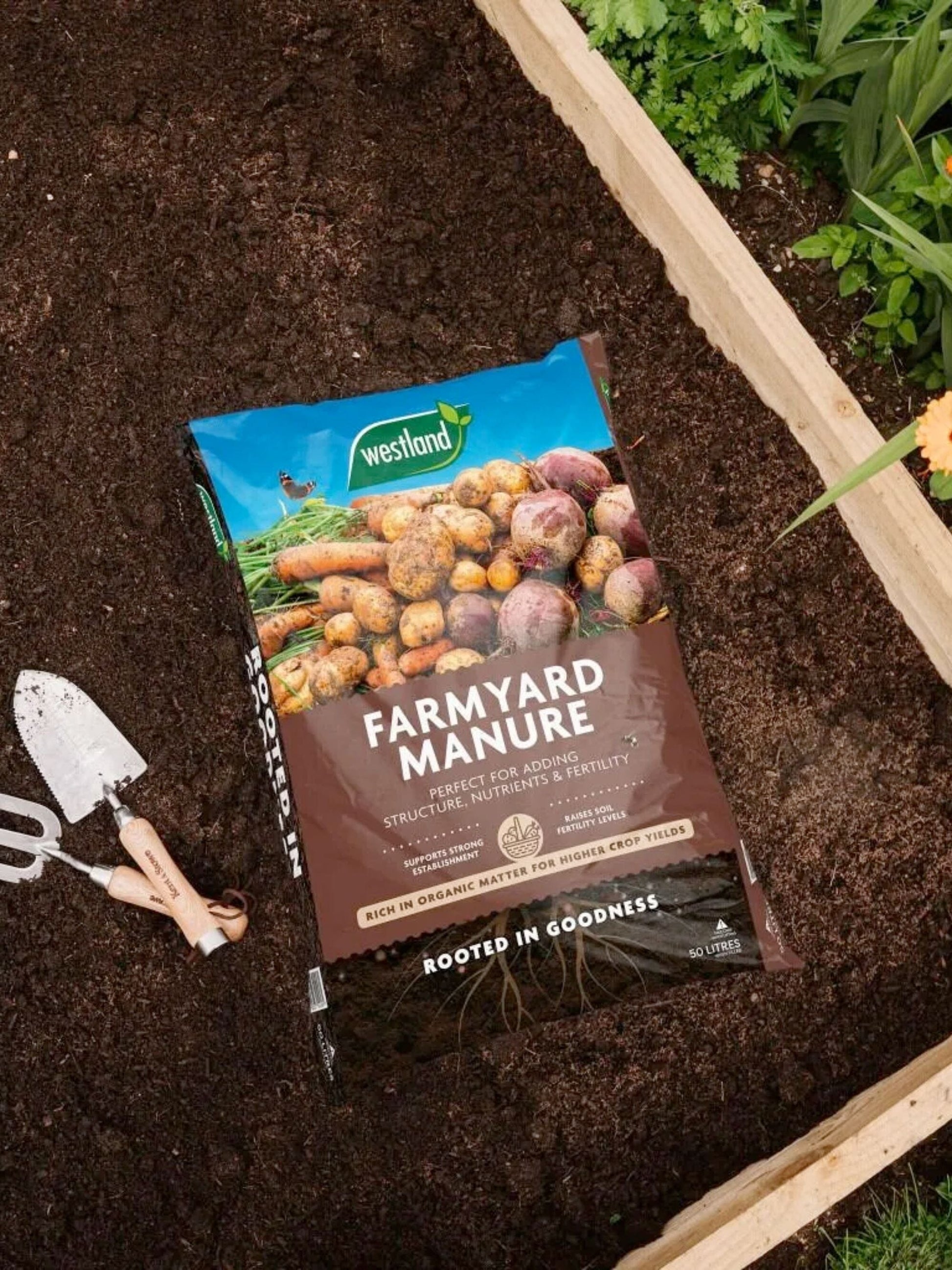 Farmyard Manure 50L | Suitable for 3 Trees