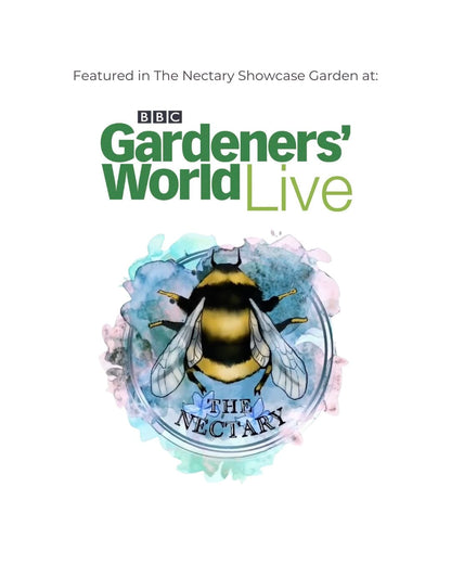 Featured in The Nectary Showcase Garden at BBC Gardeners' World Live